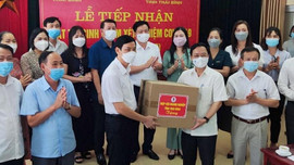 Hiệp hội doanh nghiệp tỉnh Thái Bình ủng hộ vật tư chống dịch trị giá 2 tỷ đồng