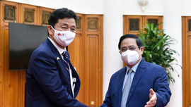 Thủ tướng Phạm Minh Chính tiếp Bộ trưởng Bộ Quốc phòng Nhật Bản