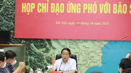 Phó Thủ tướng Lê Văn Thành chủ trì họp khẩn ứng phó mưa bão