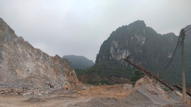 Thanh Hóa: Thu hồi đóng cửa mỏ đá công ty Thanh Hà