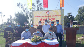 Phật giáo huyện Phú Ninh tích cực bảo vệ môi trường xây dựng NTM kiểu mẫu
