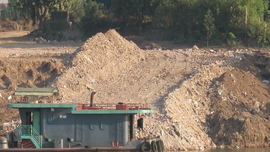 Văn Giang – Hưng Yên: Đem rác thải xây dựng san lấp mặt bằng để kinh doanh