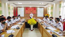 Hội nghị tổng kết năm và đối thoại dân chủ với cán bộ, chiến sĩ Đoàn Đặc nhiệm PCTP ma túy số 4 - Cảnh sát biển
