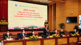 Phó Thủ tướng Lê Văn Thành dự Hội nghị triển khai nhiệm vụ năm 2022 ngành Tài nguyên và Môi trường