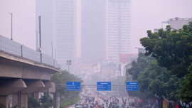 Chất lượng không khí Hà Nội suy giảm nghiêm trọng những ngày đầu năm 2022