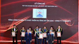 UDIC được xếp hạng top 500 doanh nghiệp lớn nhất tại Việt Nam