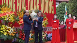 Chủ tịch nước Nguyễn Xuân Phúc dự Lễ khánh thành Khu Đền thờ Tây Sơn Tam Kiệt 