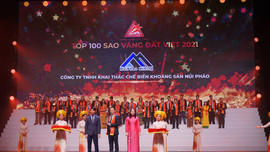 NuiPhao Mining được vinh danh Top 100 Sao Vàng Đất Việt 2021