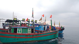 Bình Định: Lễ hội Cầu ngư tại xã đảo Nhơn Châu