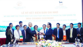 ENI Việt Nam phối hợp cùng Quảng Trị triển khai các giải pháp khí hậu tự nhiên