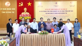 Quảng Trị hợp tác với hai tập đoàn lớn về phát triển Khu kinh tế Đông Nam