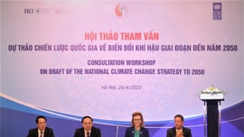 Bộ TN&MT tham vấn xây dựng Chiến lược quốc gia về biến đổi khí hậu đến năm 2050