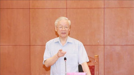 Tổng Bí thư Nguyễn Phú Trọng: Cứ có dấu hiệu vi phạm là ủy ban kiểm tra vào