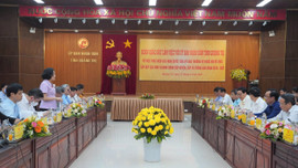 Khảo sát việc thực hiện các nghị quyết sắp xếp các đơn vị hành chính cấp huyện, xã tại Quảng Trị