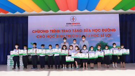 Nhiệt điện Phú Mỹ tài trợ 400 triệu đồng “Sữa học đường” cho học sinh Tiểu học