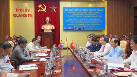 Quảng Trị phối hợp công tác quy hoạch với các tỉnh của Lào 