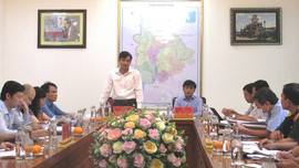 Thứ trưởng Bộ TN&MT Trần Quý Kiên làm việc với UBND tỉnh Kon Tum về công tác quản lý khoáng sản