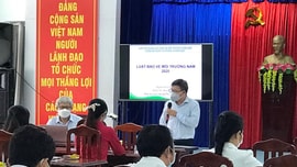 Long An: Tích cực tuyên truyền, phổ biến pháp luật về bảo vệ môi trường