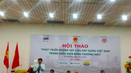 Hội thảo Phát triển ngành VLXD Việt Nam trong điều kiện bình thường mới
