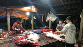Quảng Trị: Phát hiện lò mổ gia súc trái phép, mất vệ sinh