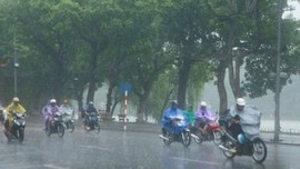 Thời tiết ngày 22/5: Hà Nội có mưa dông