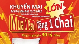 "Đạm Phú Mỹ - Đồng hành sẻ chia” với 2 triệu chai dầu ăn tặng bà con nông dân