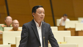 Bộ trưởng Trần Hồng Hà: Kiến nghị Quốc hội ban hành Nghị quyết giải quyết những khó khăn, vướng mắc về quy hoạch