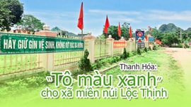 INFOGRAPHIC - Thanh Hóa: “Tô màu xanh” cho xã miền núi Lộc Thịnh