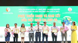 Cùng hành động hướng tới phát triển xanh và hiện thực hóa cam kết của Việt Nam tại COP26