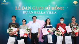 Trần Anh Group chính thức bàn giao sổ hồng dự án Bella Villa
