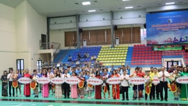 Khai mạc Giải thể thao chào mừng 20 năm Ngày thành lập Bộ TN&MT