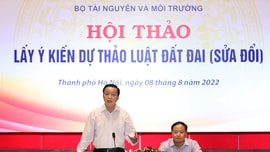 Bộ TN&MT lấy ý kiến 25 tỉnh, thành phố khu vực phía Bắc về dự thảo Luật Đất đai (sửa đổi)