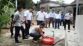 Hà Tĩnh: Giải “cơn khát” nước sạch cho người dân Tam Long
