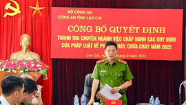 Lào Cai: Kiểm tra siết chặt công tác phòng cháy chữa cháy