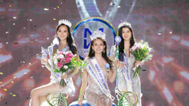 Top 3 Miss World Vietnam 2022 gặp gỡ, giao lưu sau đăng quang