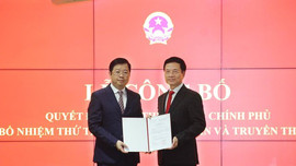 Công bố quyết định bổ nhiệm Thứ trưởng Bộ Thông tin và Truyền thông Nguyễn Thanh Lâm