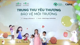 “Trung thu yêu thương – Bảo vệ môi trường” lan tỏa đến 
500 trẻ em và gia đình
