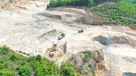 Quảng Ngãi: Sở TN&MT chỉ ra hàng loạt sai phạm ở mỏ đất của Công ty Lý Tuấn