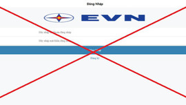 Phát hiện trang web giả mạo thương hiệu EVN