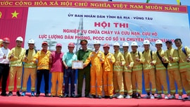 KVT lần thứ 4 giành giải Nhất tại Hội thi PCCC BR-VT năm 2022