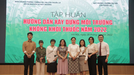 Đại học TN&MT Hà Nội xây dựng tiêu chí “Trường học không thuốc lá"