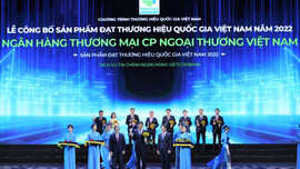 Vietcombank lần thứ 8 liên tiếp đạt Thương hiệu quốc gia Việt Nam