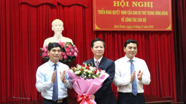 Ông Đoàn Anh Dũng được chỉ định làm Phó Bí thư Tỉnh uỷ Bình Thuận