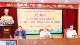 Tổng Bí thư tiếp xúc cử tri Hà Nội sau Kỳ họp thứ 4, Quốc hội khóa XV