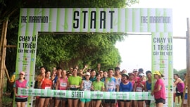 Giải chạy Marathon tre 2022 - chạy gây quỹ phủ xanh Việt Nam