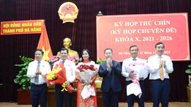 Ông Trần Phước Sơn và bà Nguyễn Thị Anh Thi được bầu làm Phó Chủ tịch HĐND TP. Đà Nẵng