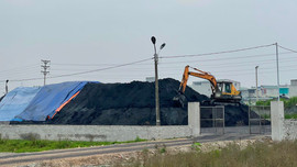 Yên Khánh (Ninh Bình): Bãi tập kết than sát khu dân cư gây ô nhiễm