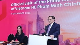 Thủ tướng thăm sở giao dịch niêm yết một nửa trái phiếu xanh toàn cầu