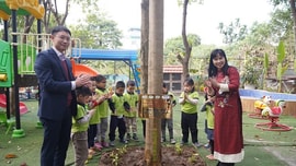 Trường mầm non đầu tiên tại Việt Nam tham dự chiến dịch “Mục tiêu phát thải ròng bằng 0”