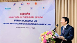 Hội thảo quản lý và thúc đẩy tái chế chất thải xây dựng tại Quảng Ninh